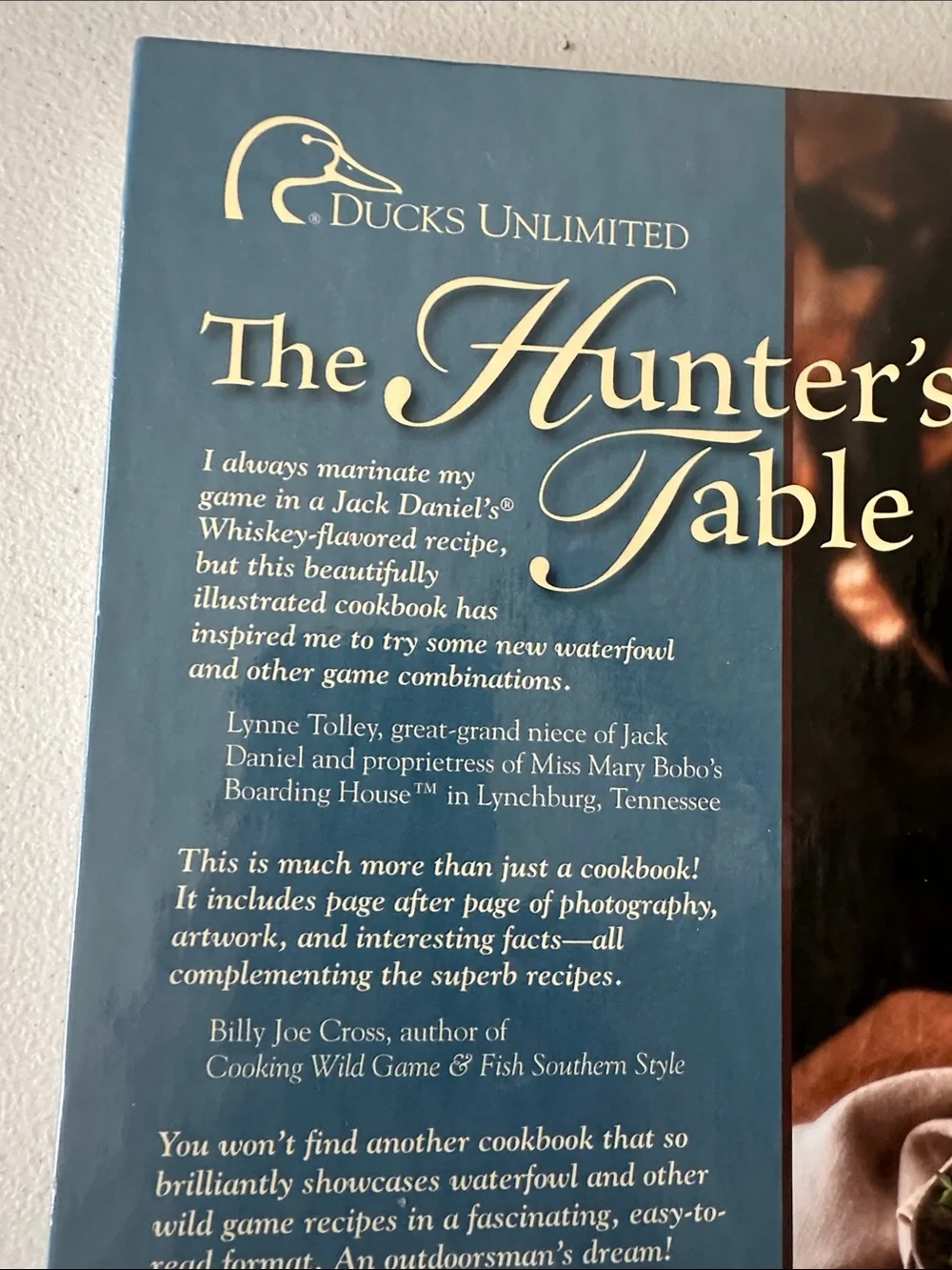 The Hunter's Table Wild Flavors Cookbook - Brown/Blue